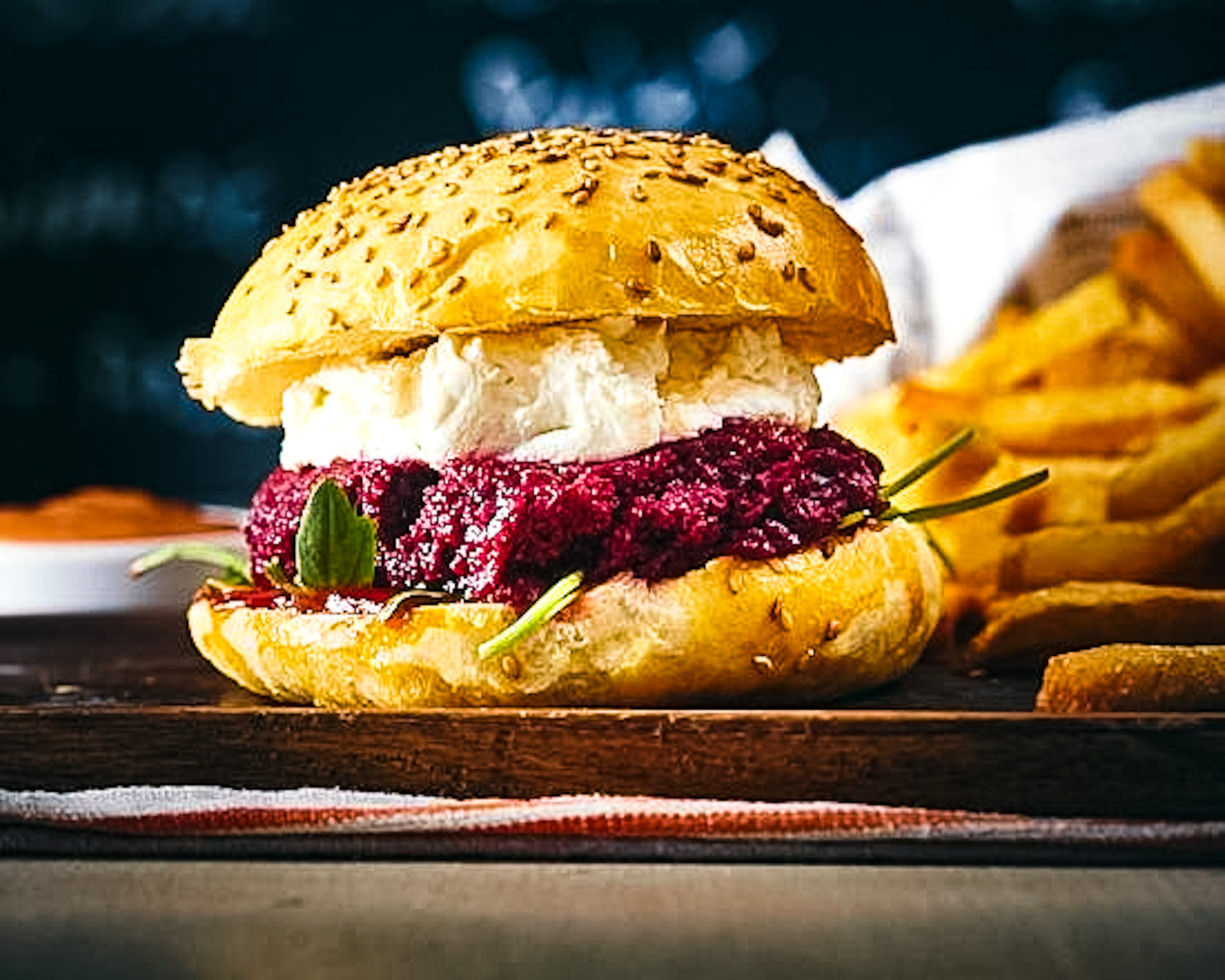 Le burger fermier des enfants rouges Wimereux Côte d'Opale restaurant