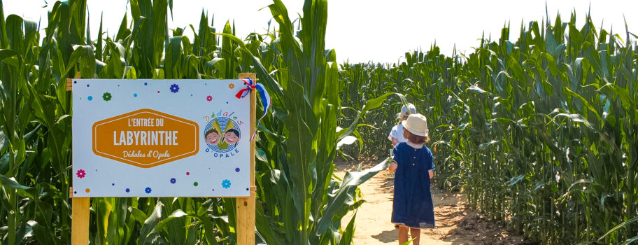 Dédales d'Opale Côte d'Opale activité labyrinthe originale insolite parents enfants