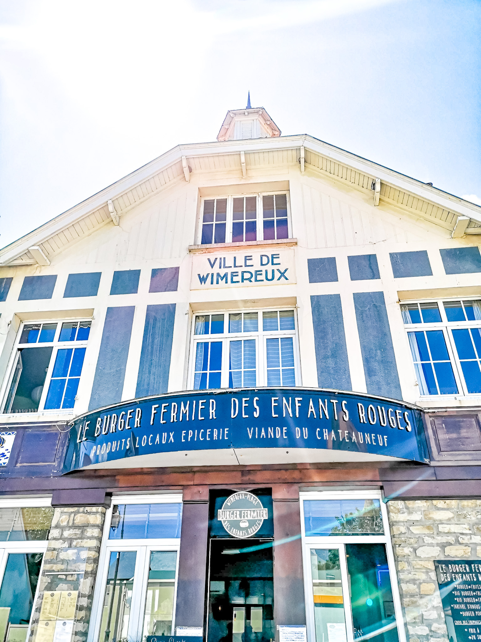 Le burger fermier des enfants rouges Wimereux Côte d'Opale restaurant