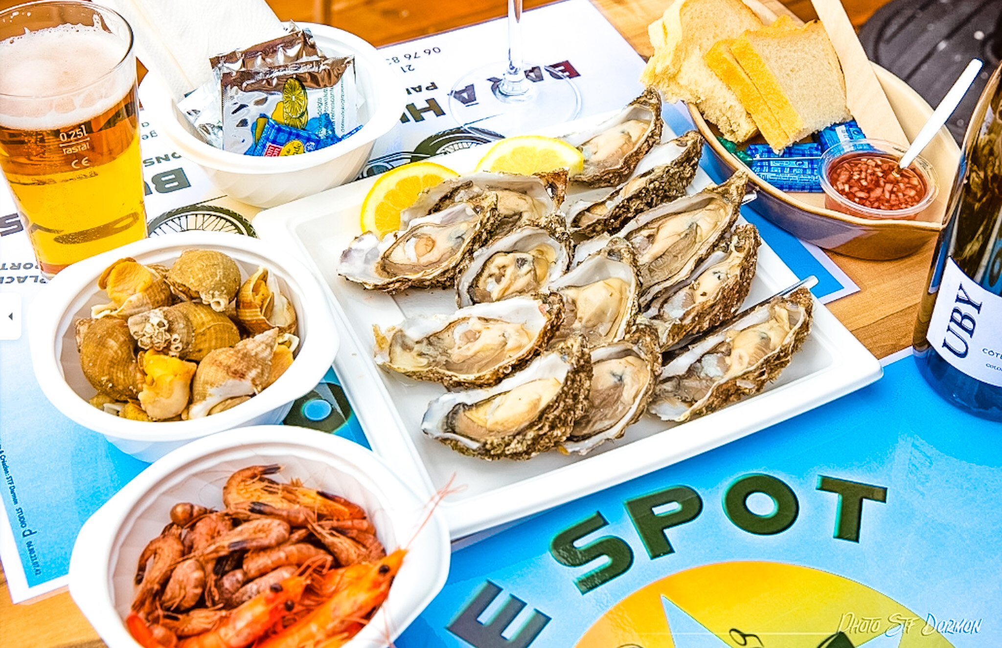 Le Spot 62 Portel Boulogne-sur-Mer Côte d'Opale bar restaurant bar à huîtres