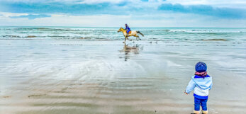 Caval Caps Warincthun Côte d'Opale activité balade à cheval plage