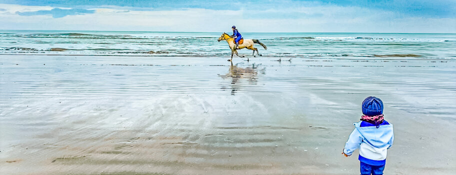 Caval Caps Warincthun Côte d'Opale activité balade à cheval plage