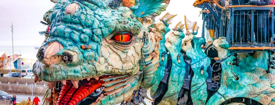 Activité balade sur le dos d'un dragon Calais Côte d'Opale