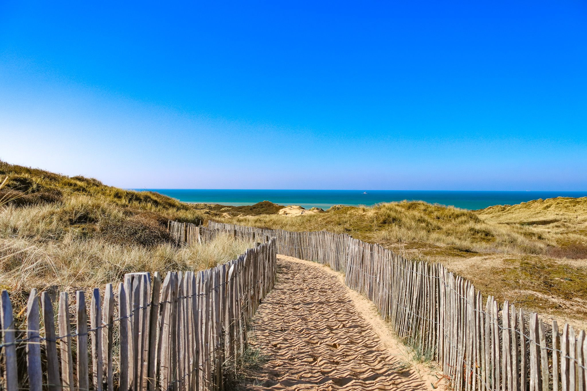 Balade Dunes de Slack Fort d'Ambleteuse Côte d'Opale