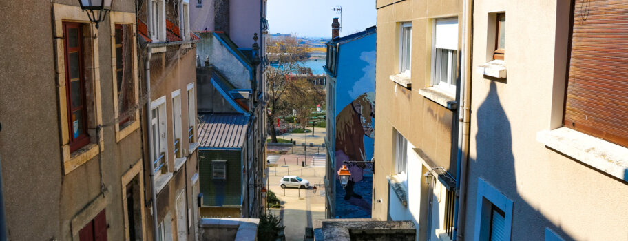 Balade Côte d'Opale Boulogne-sur-Mer Rue Machicoulis