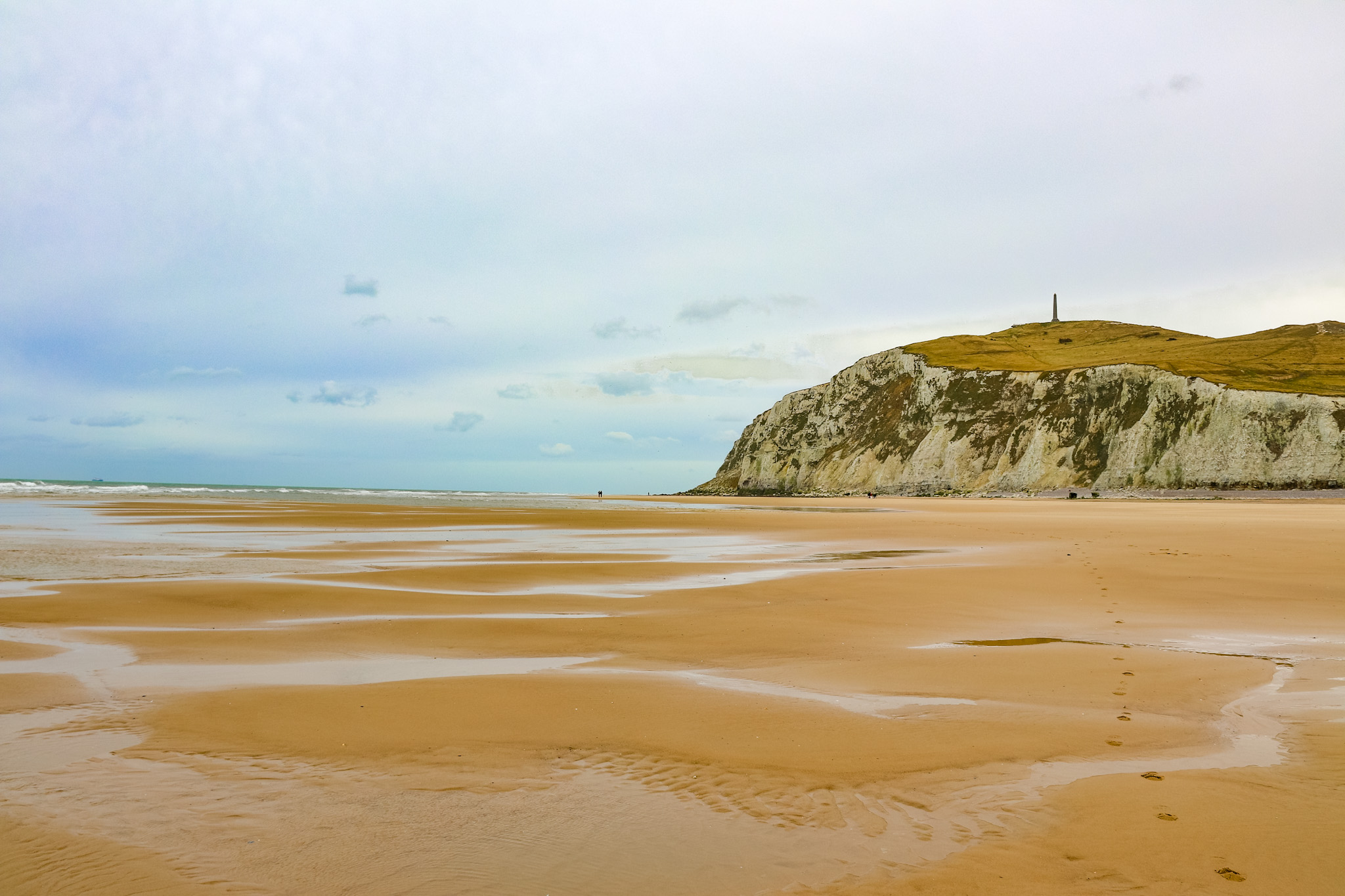 Balade Cran d'Escalles Côte d'Opale plage Cap Blanc-Nez