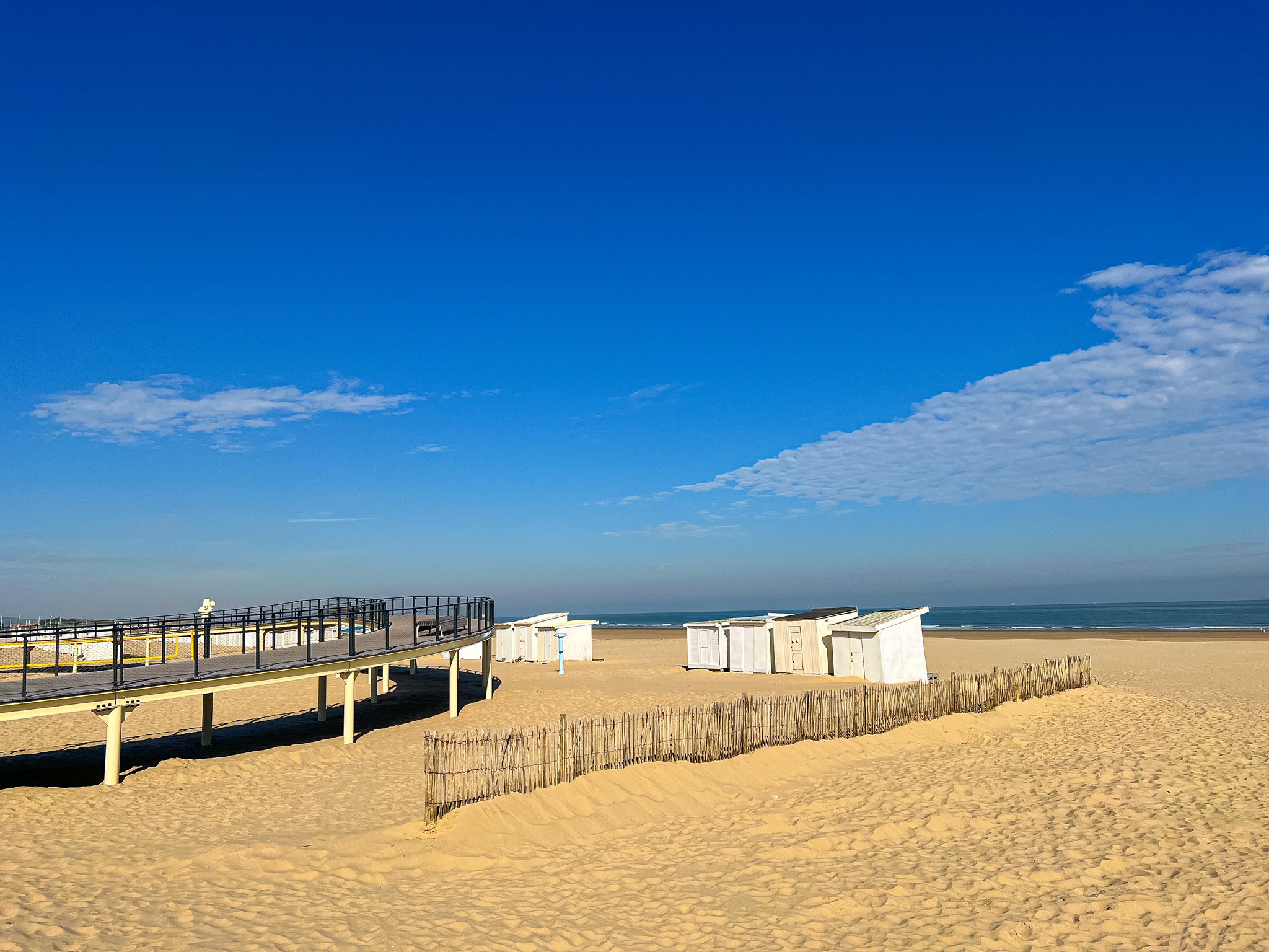 Plage de calais côte d'opale balade