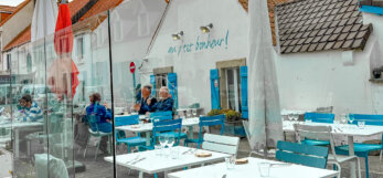 Au Petit Bonheur Audreselles Côte d'Opale restaurant fruits de mer terrasse