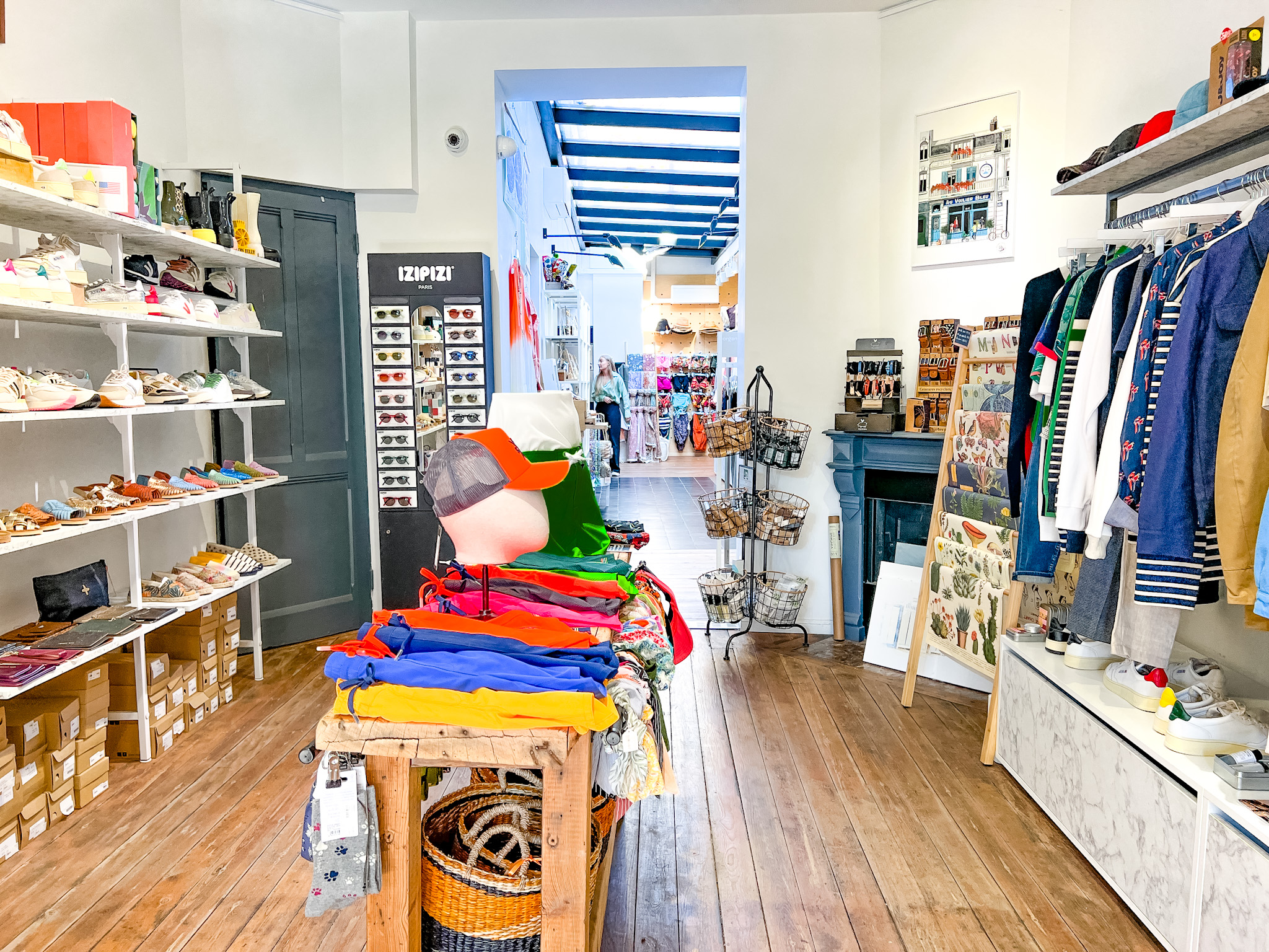 Le Voilier Bleu Wimereux Côte d'Opale concept store vêtements femmes hommes décoration maison beauté